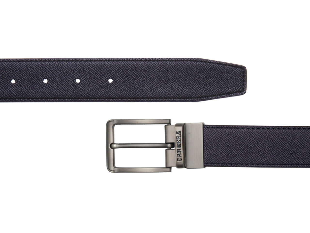 Carrera cintura 3,5cm nero/blu tg.S