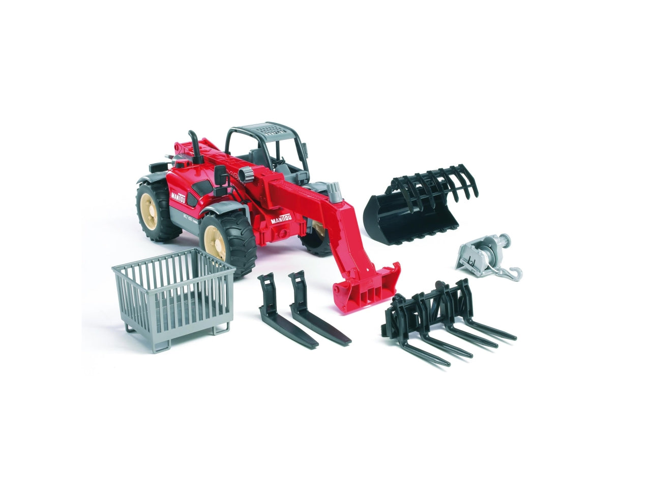 Manitou con braccio meccanico