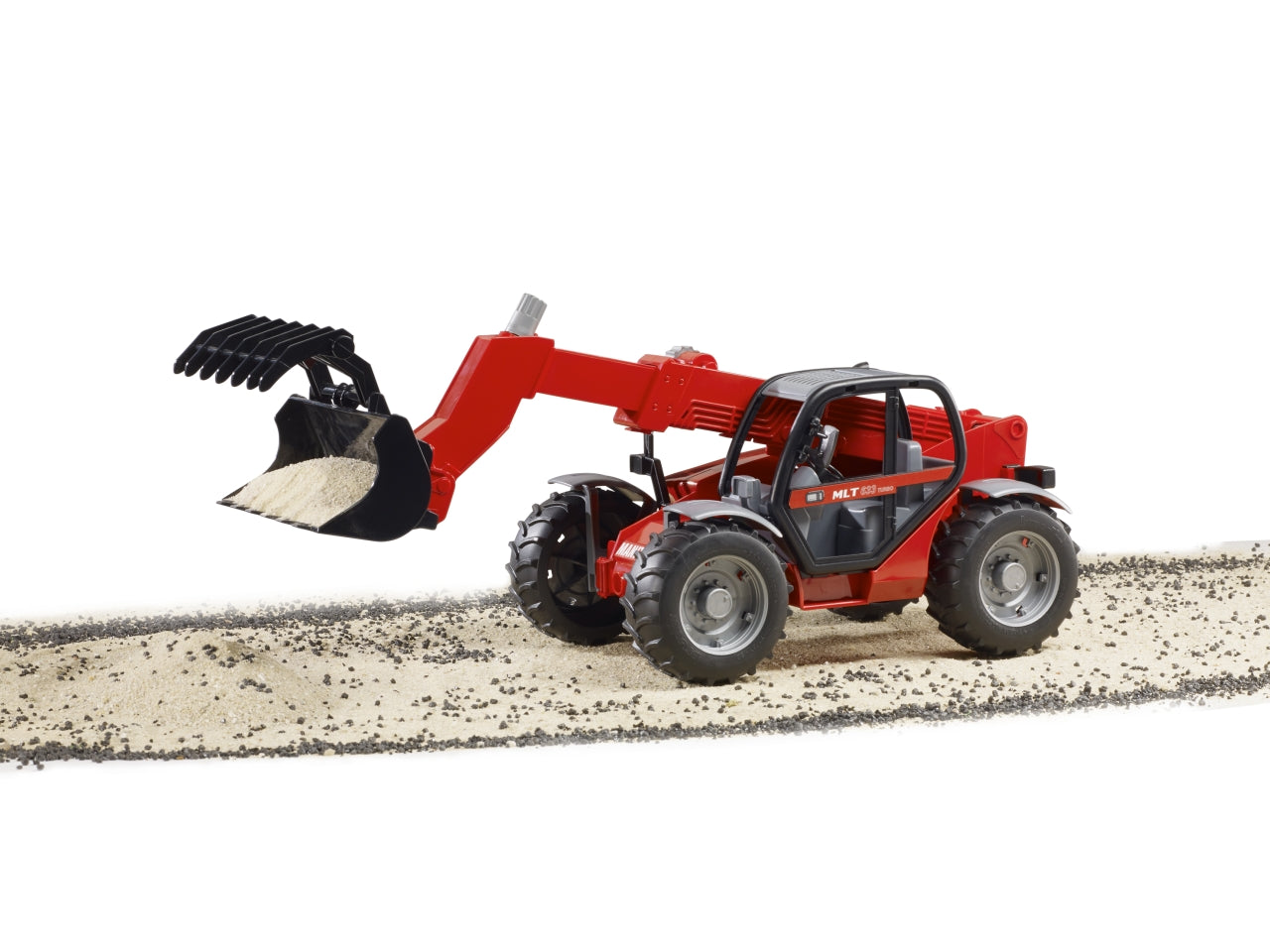 Manitou con braccio meccanico