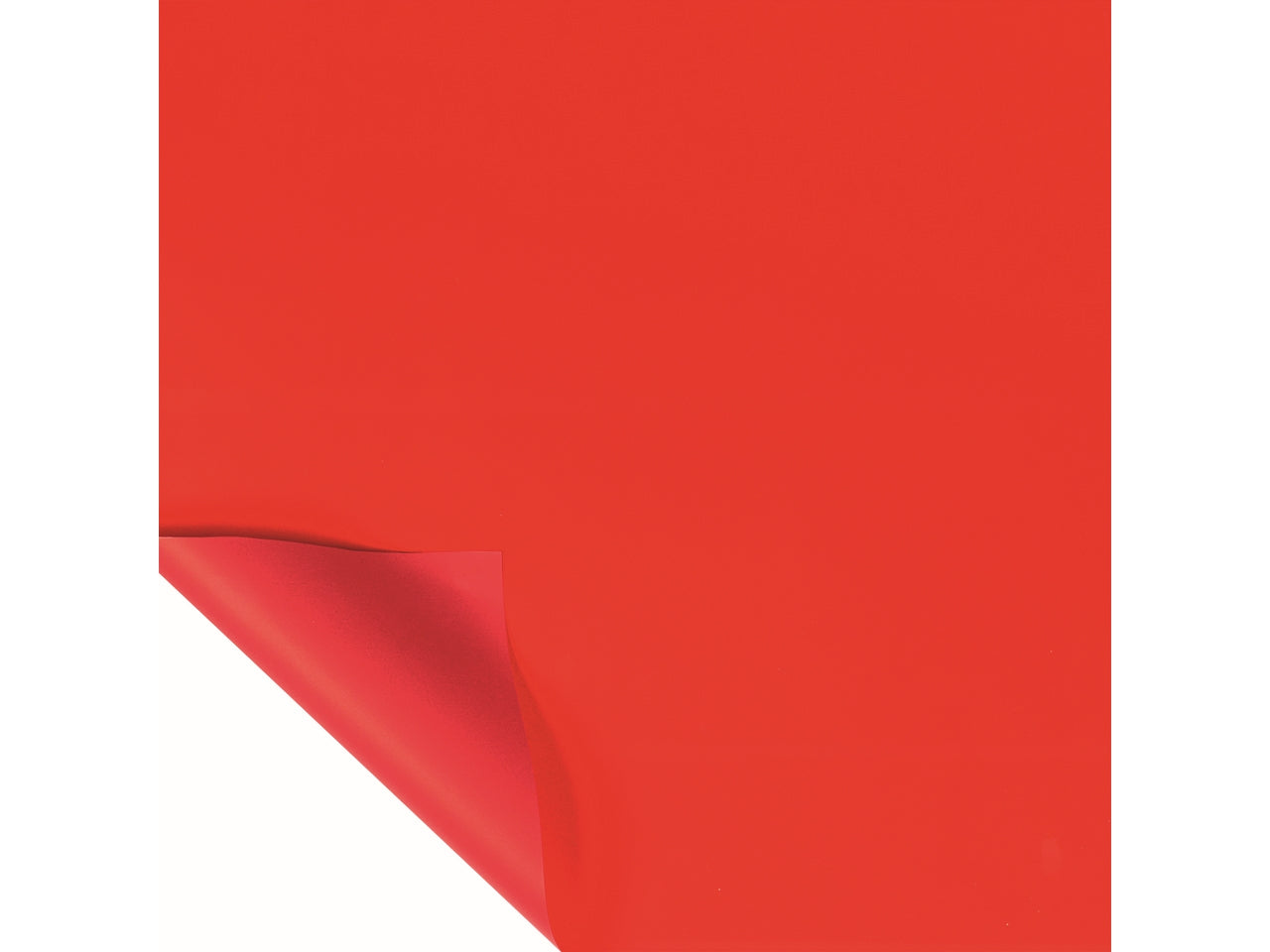 Bobine perlato fondo pieno 2l. 40my 0,80x20mt  bicolor rosso 12