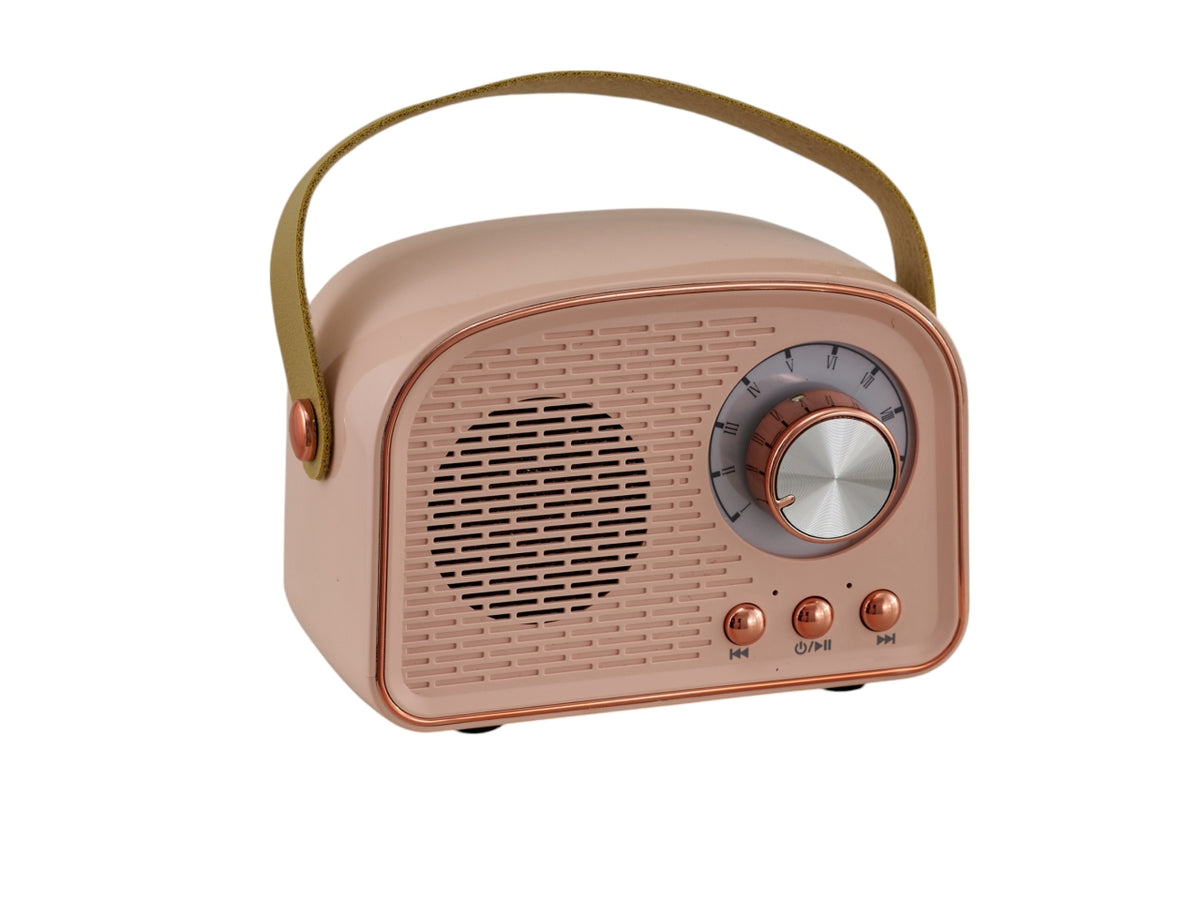 Radio Unique bluetooth rosa