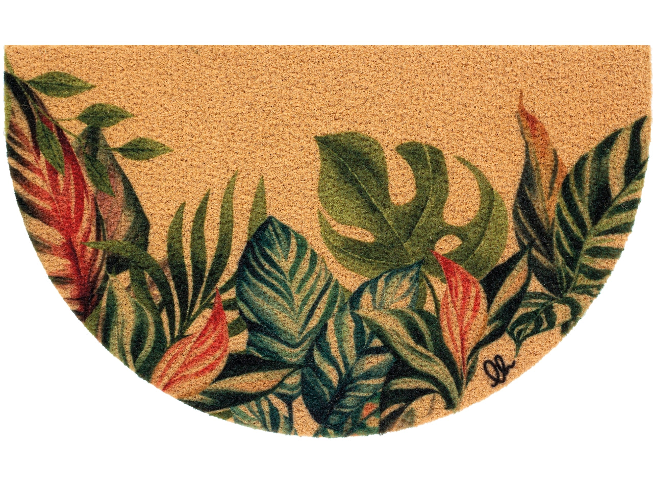 Zerbino eco-cocco mezza luna 40x65cm