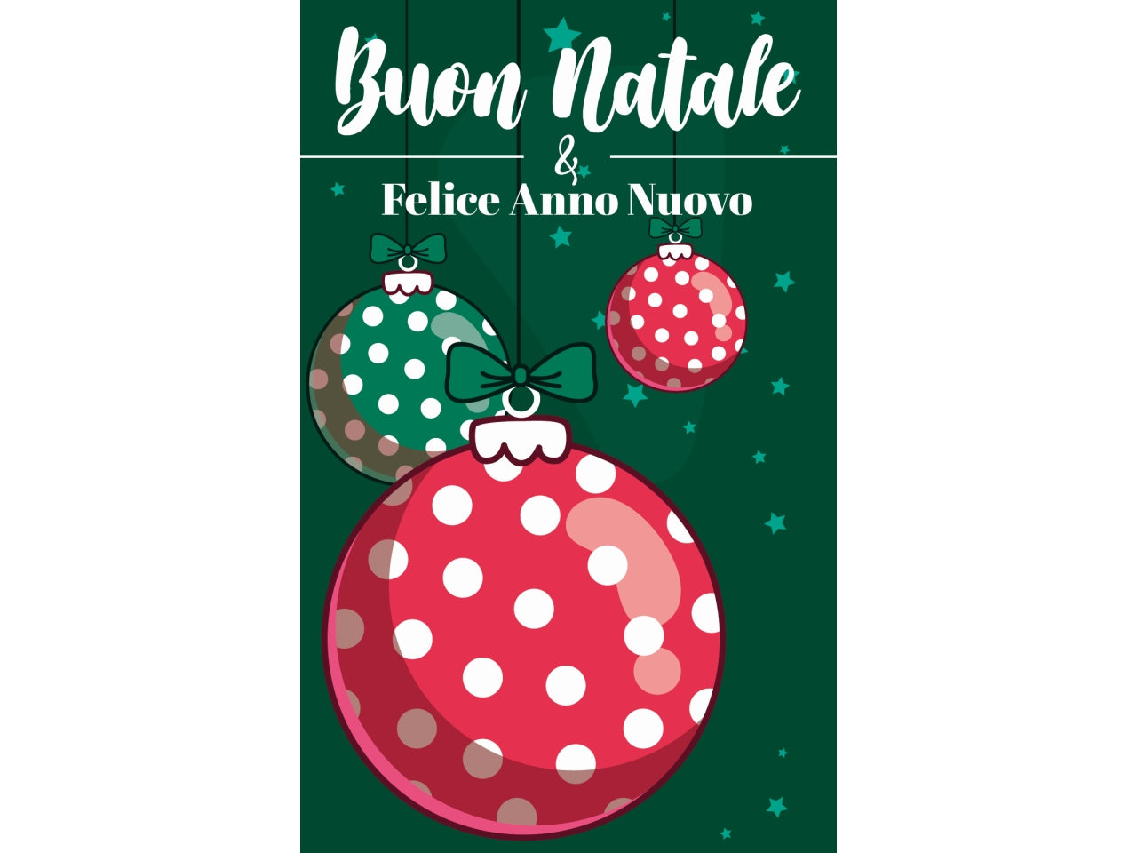 Biglietti buon natale 9x14cm in confezione da 6 pezzi fantasie assortite