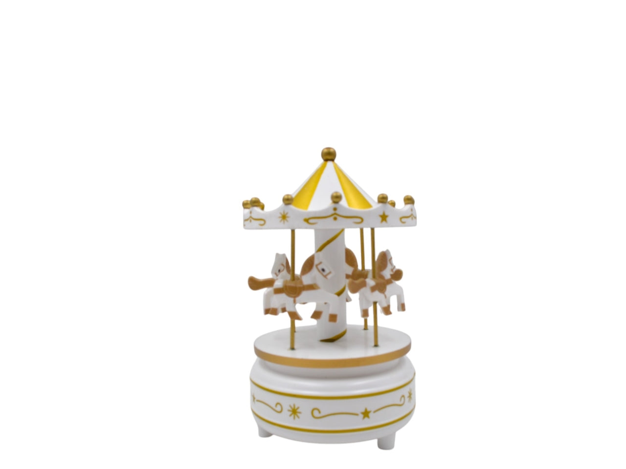 Giostrina carillon oro 11x18cm