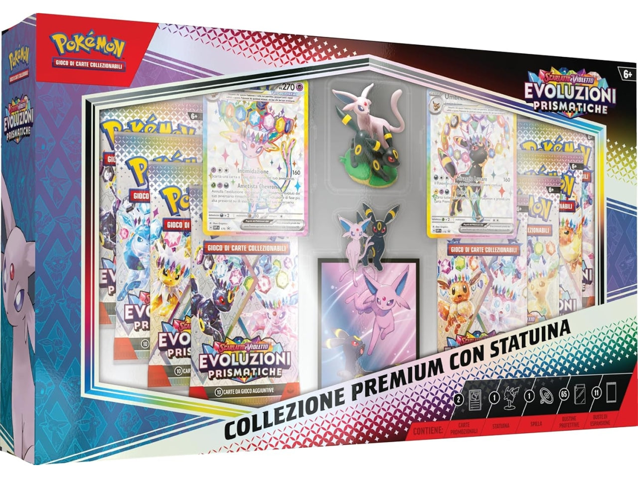 Pokemon SV8.5 collezione premium con statuina Â£