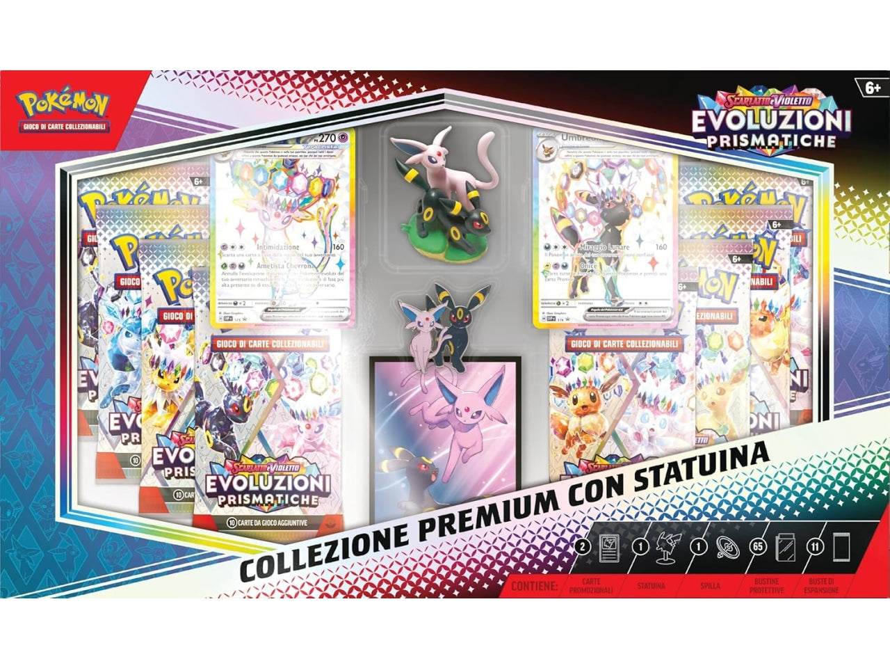 Pokemon SV8.5 collezione premium con statuina Â£