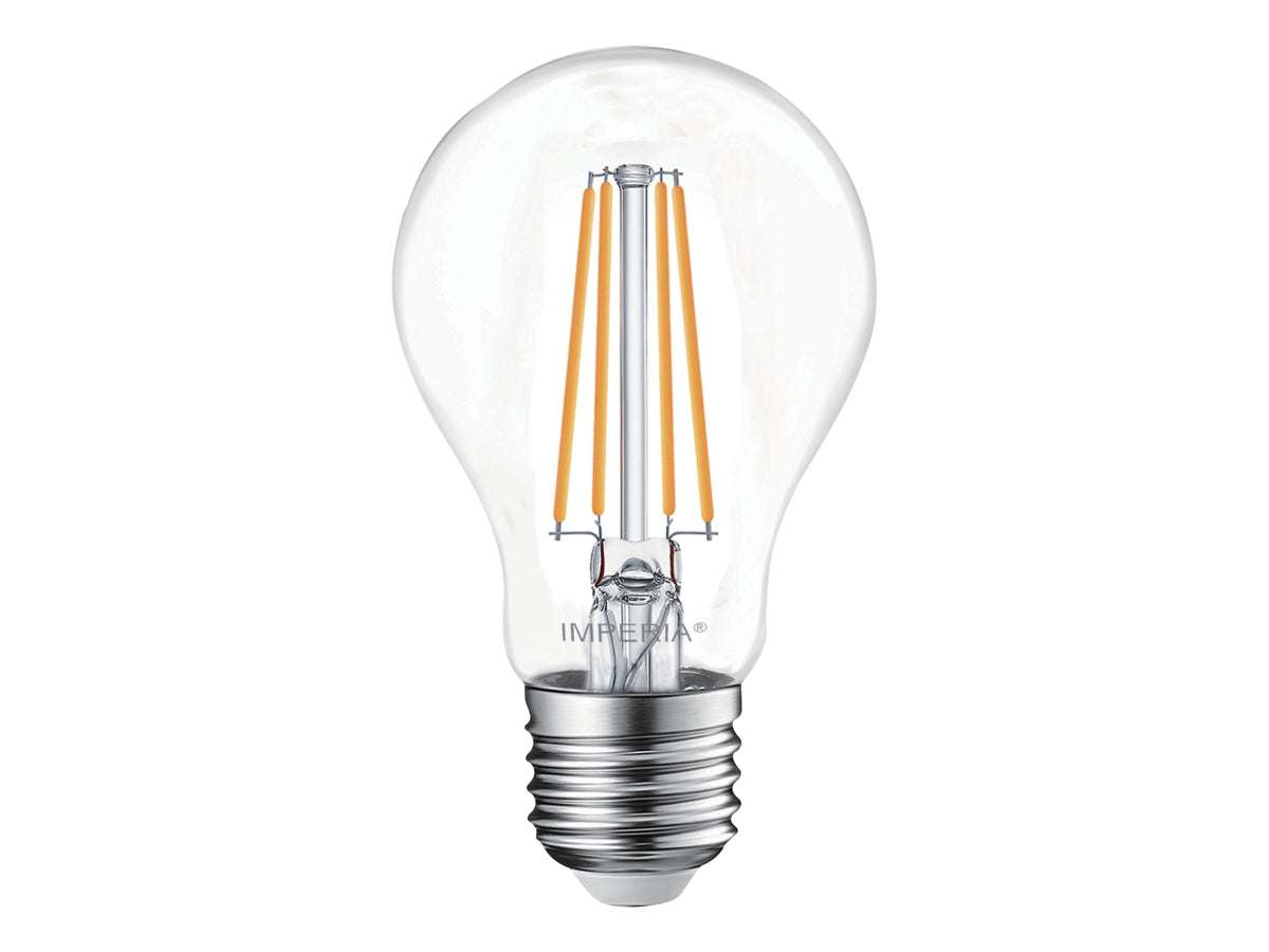 Imperia led goccia e27 3000k 8w 230v 25000h filament