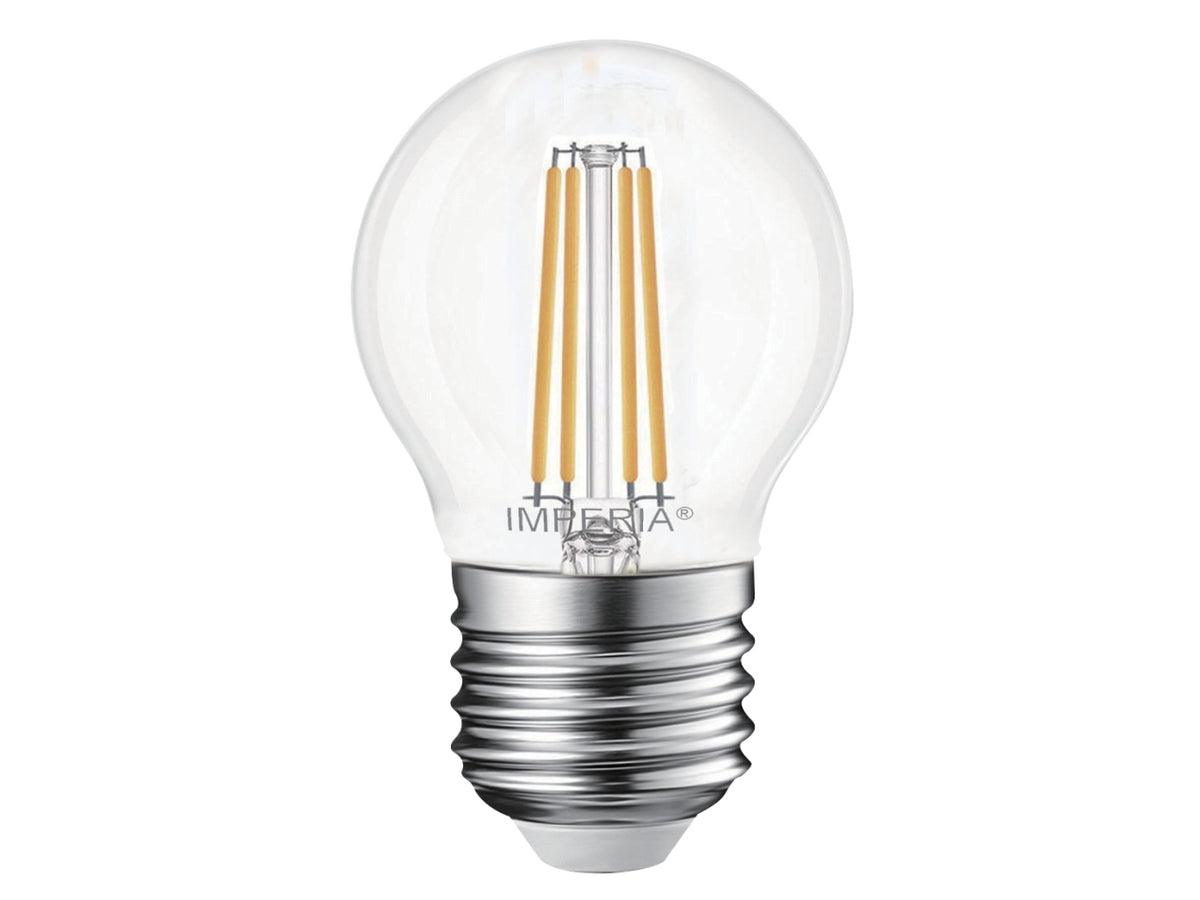 Imperia led sfera e14 4000k 6w 230v 25000h filament