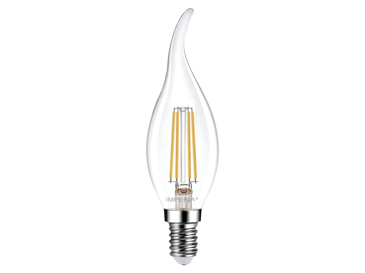 Imperia led colpo vento 4000k 4w 230v 25000h filament