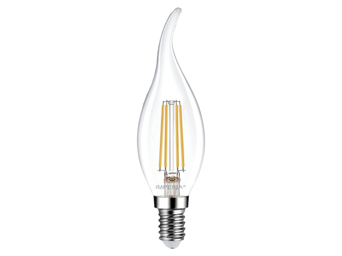 Imperia led colpo vento 4000k 4w 230v 25000h filament