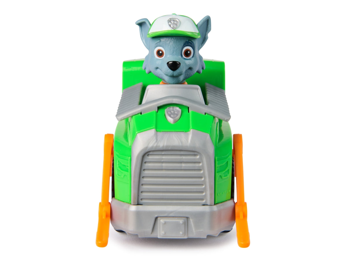 Paw patrol veicolo base rocky con personaggio $