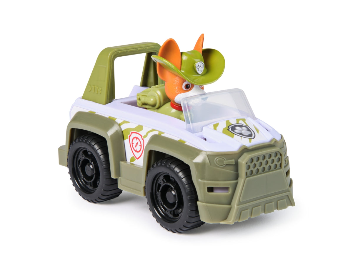 Paw patrol veicolo base tracker con personaggio $