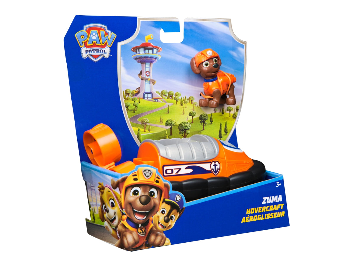 Paw patrol veicolo base zuma con personaggio $