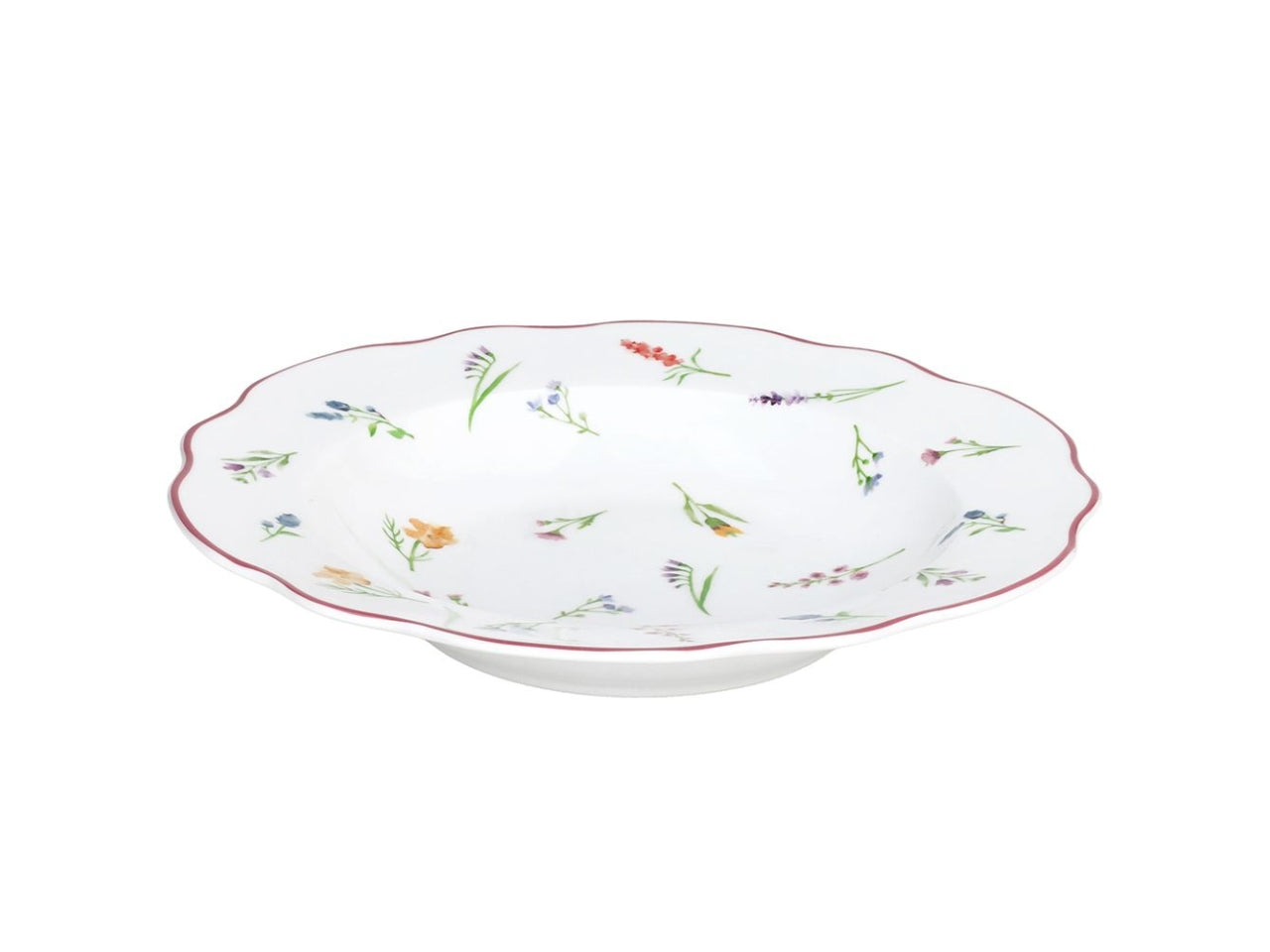 Servizio tavola 18 pz cappettata millefiori