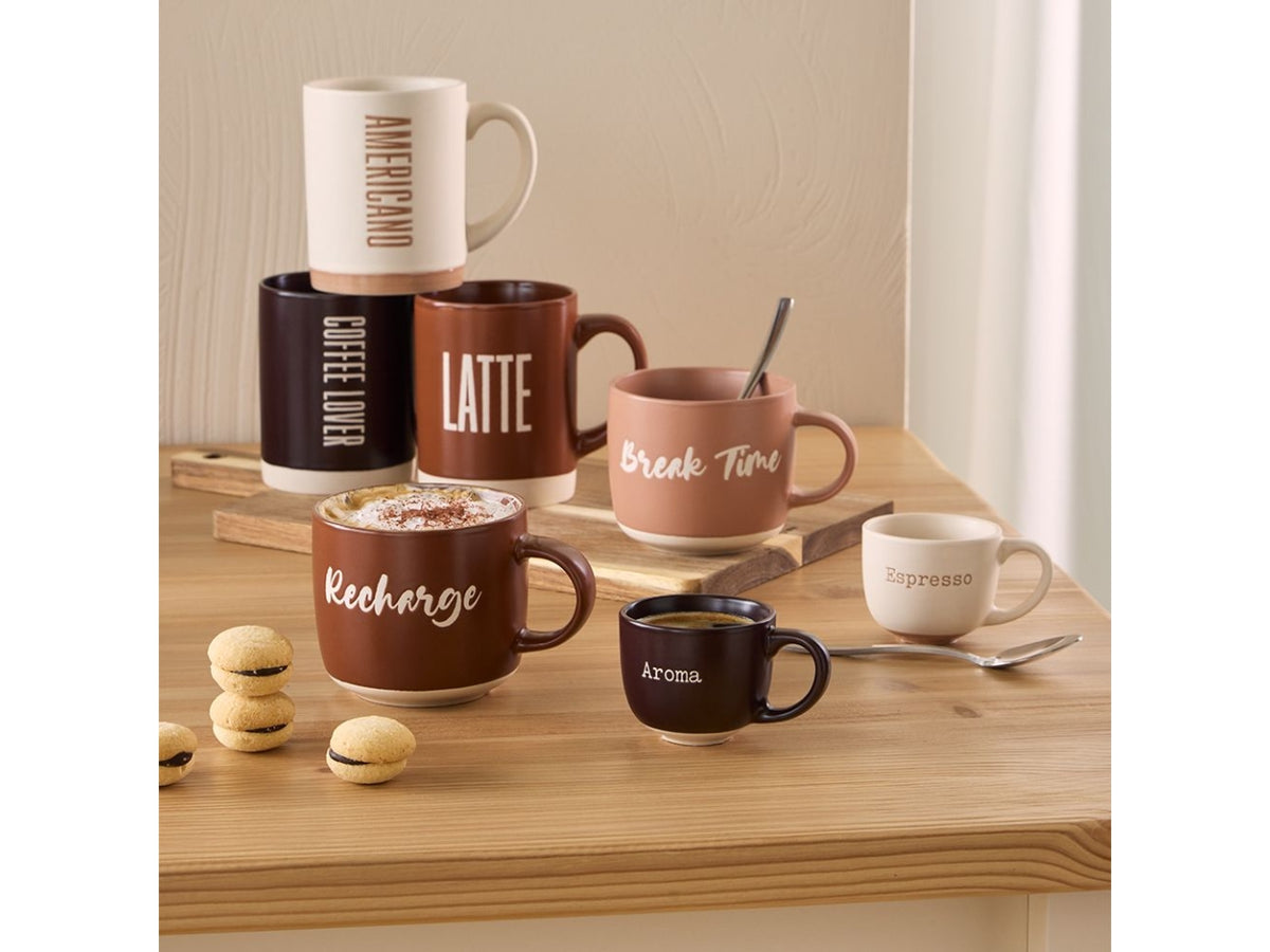 Mug cindy barista 450ml  la confezione contiene 4 tazza