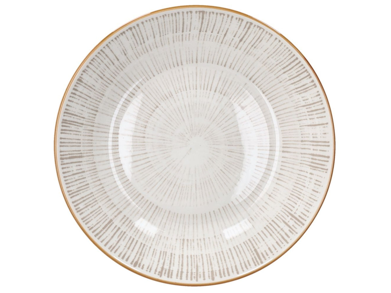 Servizio da 18 piatti Madison Virtuo in porcellana beige