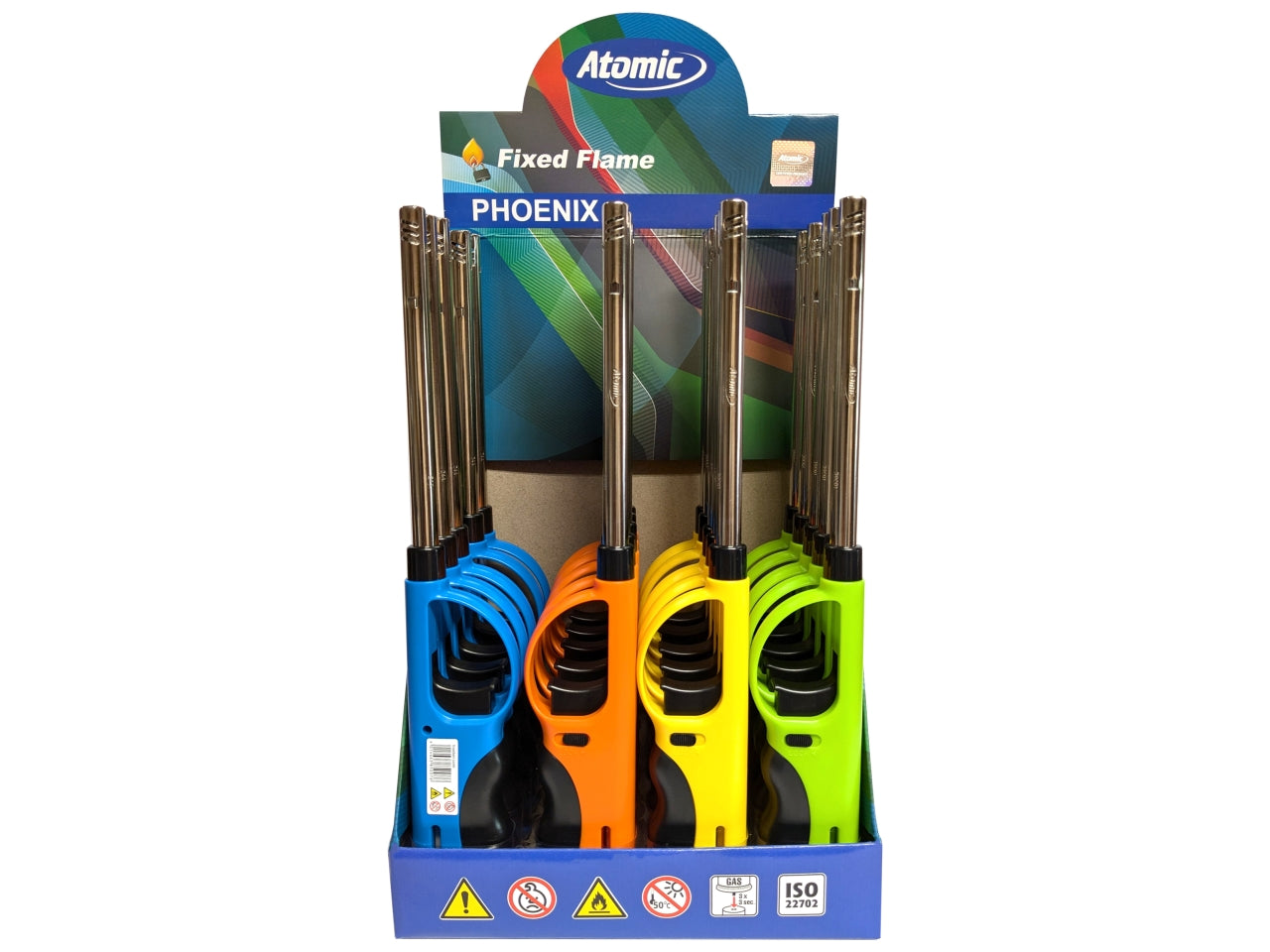 Accendigas Atomic BBQ Lighter Phoenix 28cm Softflame ricaricabile 4 Colors assortito