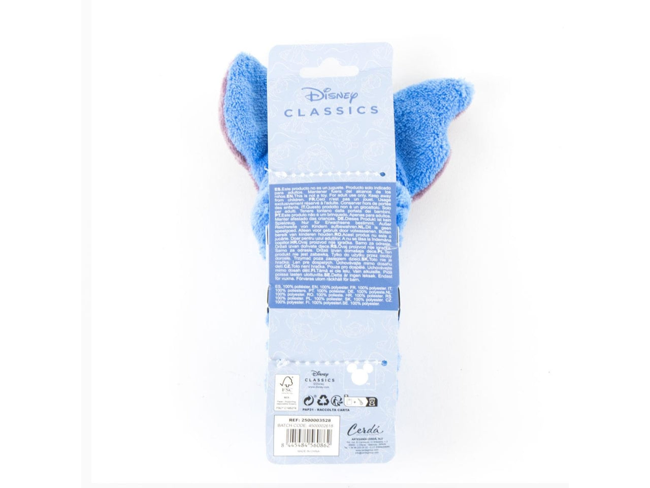Stitch turbante per trucco