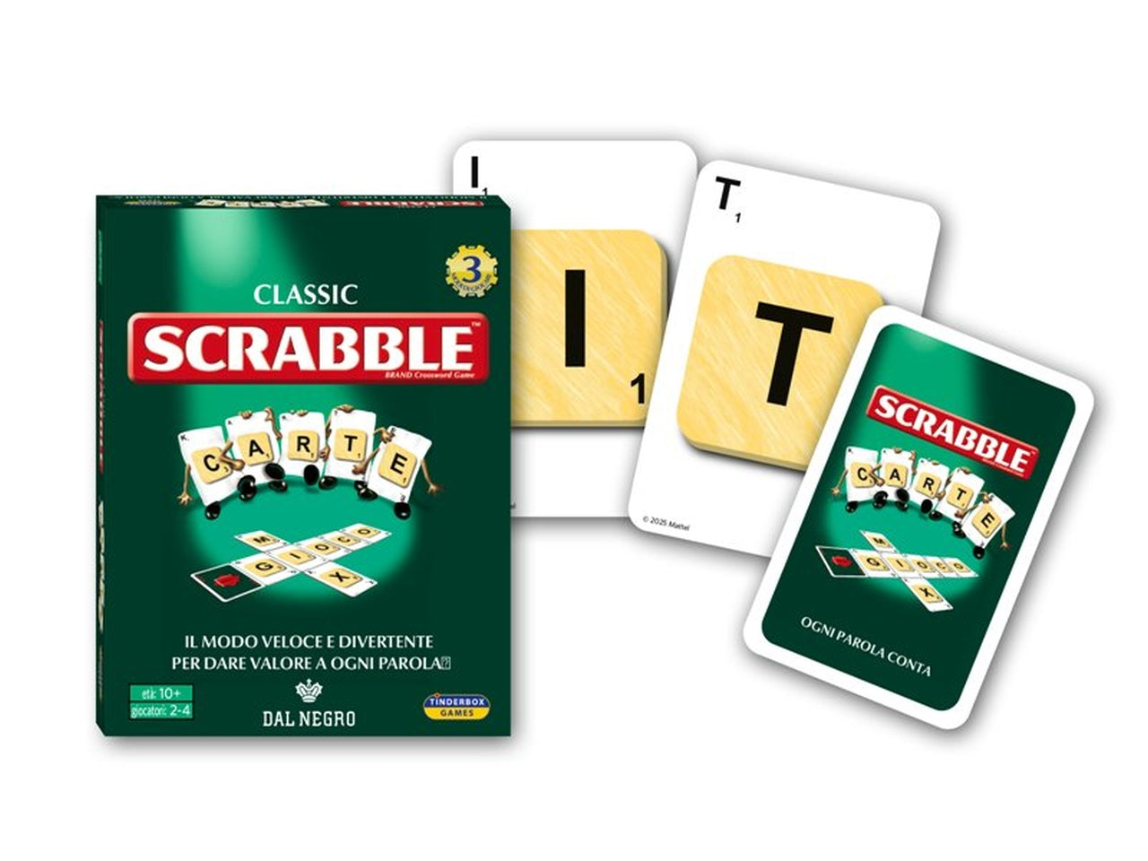 Sarabble gioco di carte da viaggio