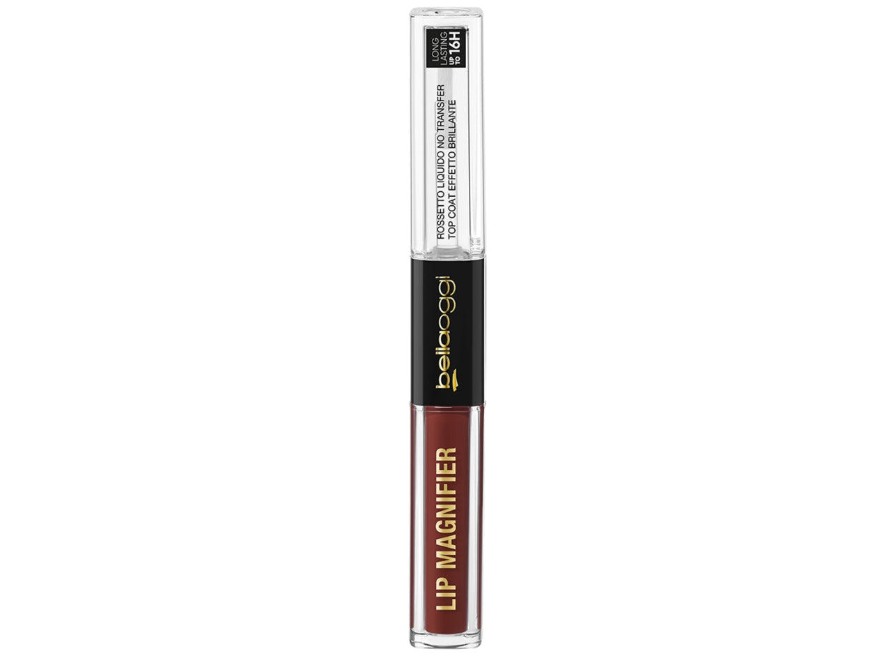 Bellaoggi lip magnifier rossetto duo colore  rubby red 206