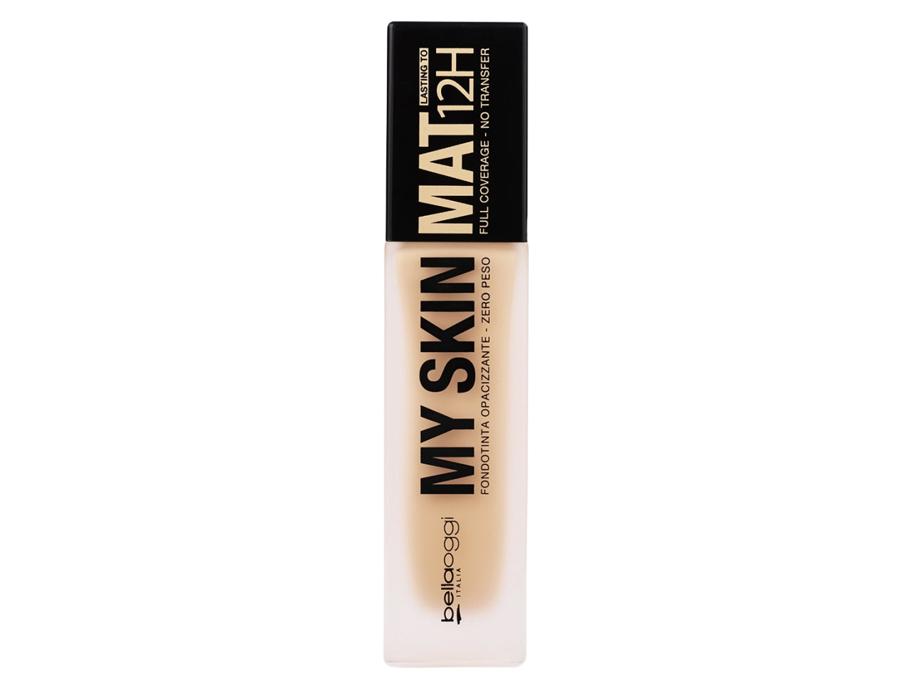 Bellaoggi fondotinta opacizzante my skin mat 12h colore natural beige 025