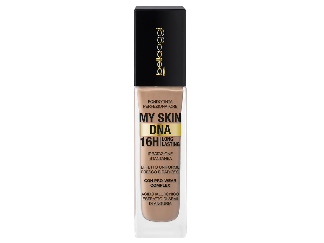 Bellaoggi fondotinta perfezionante my skin Dna colore caramel 05w