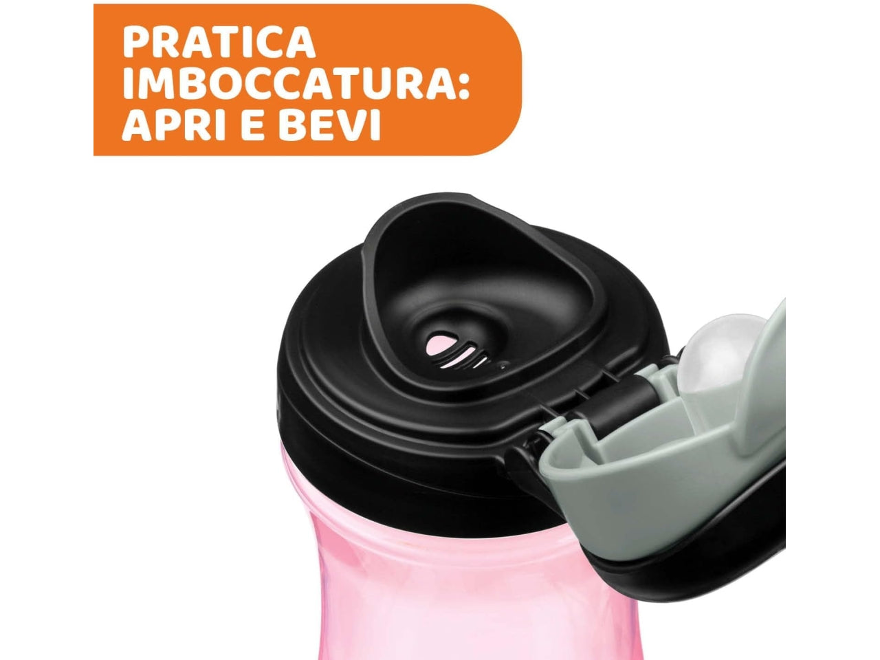 Tazza kids di colore rosa 24 mesi
