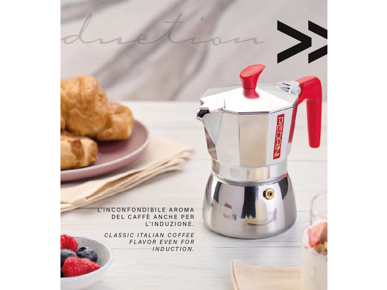 Caffettiera 3tz Aroma full induction fascia