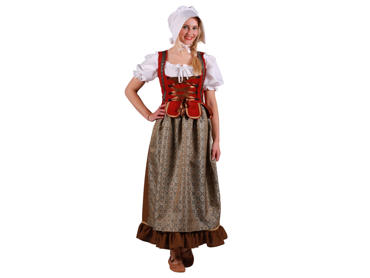 Costume dama medievale lusso taglia M