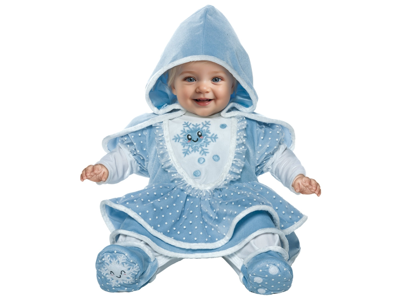 Costume Principessina Delle Nevi Superbaby taglia 6/9 mesi