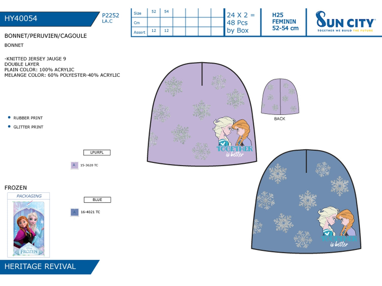 Frozen cappello