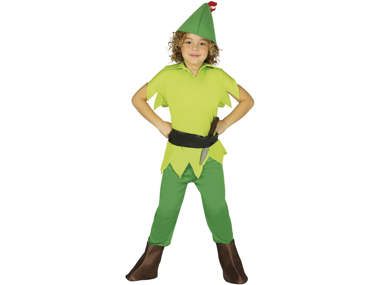 Costume arciere verde 3-4 anni
