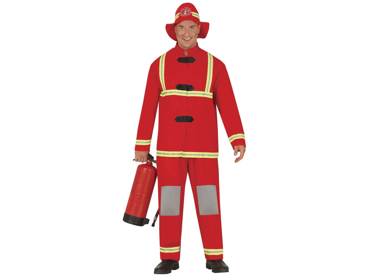 Costume adulto pompiere taglia M