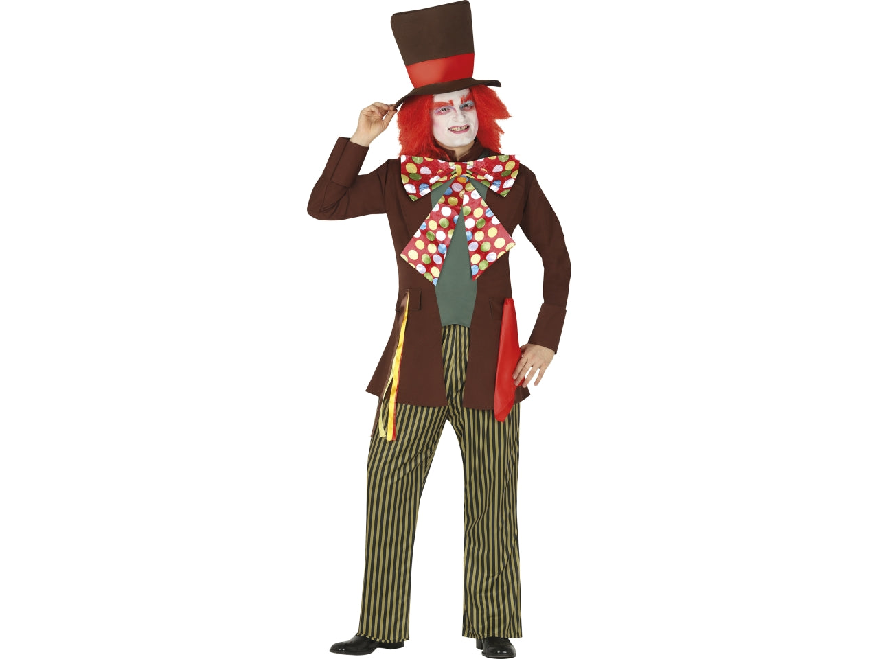 Costume adulto cappellaio taglia M 48-50