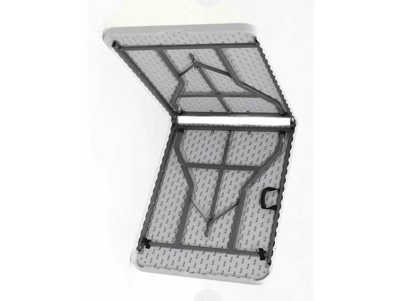 Tavolo catering pieghevole rettangolare 200x74x74cm