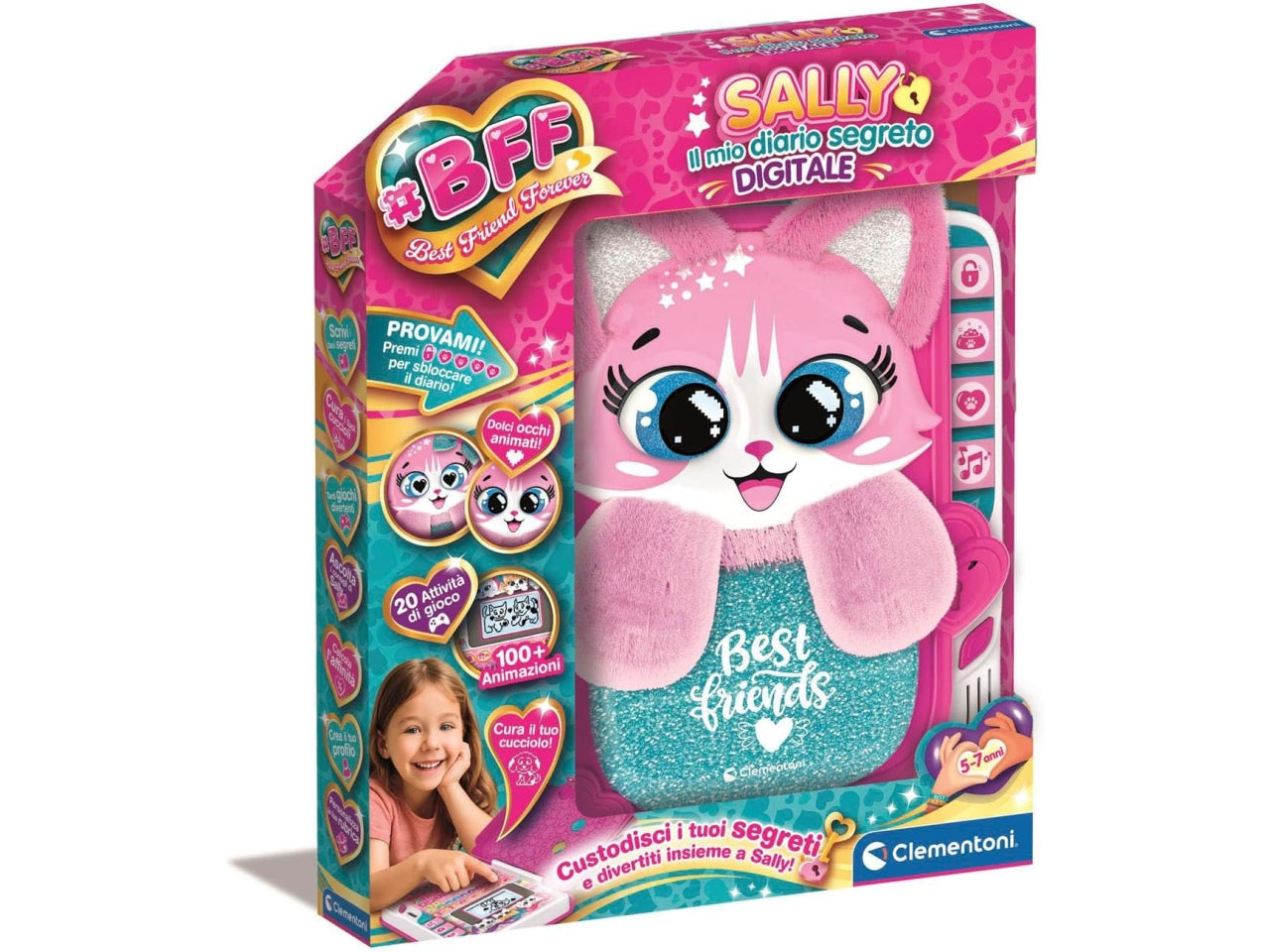 Clementoni Bff Sally Diario Segreto