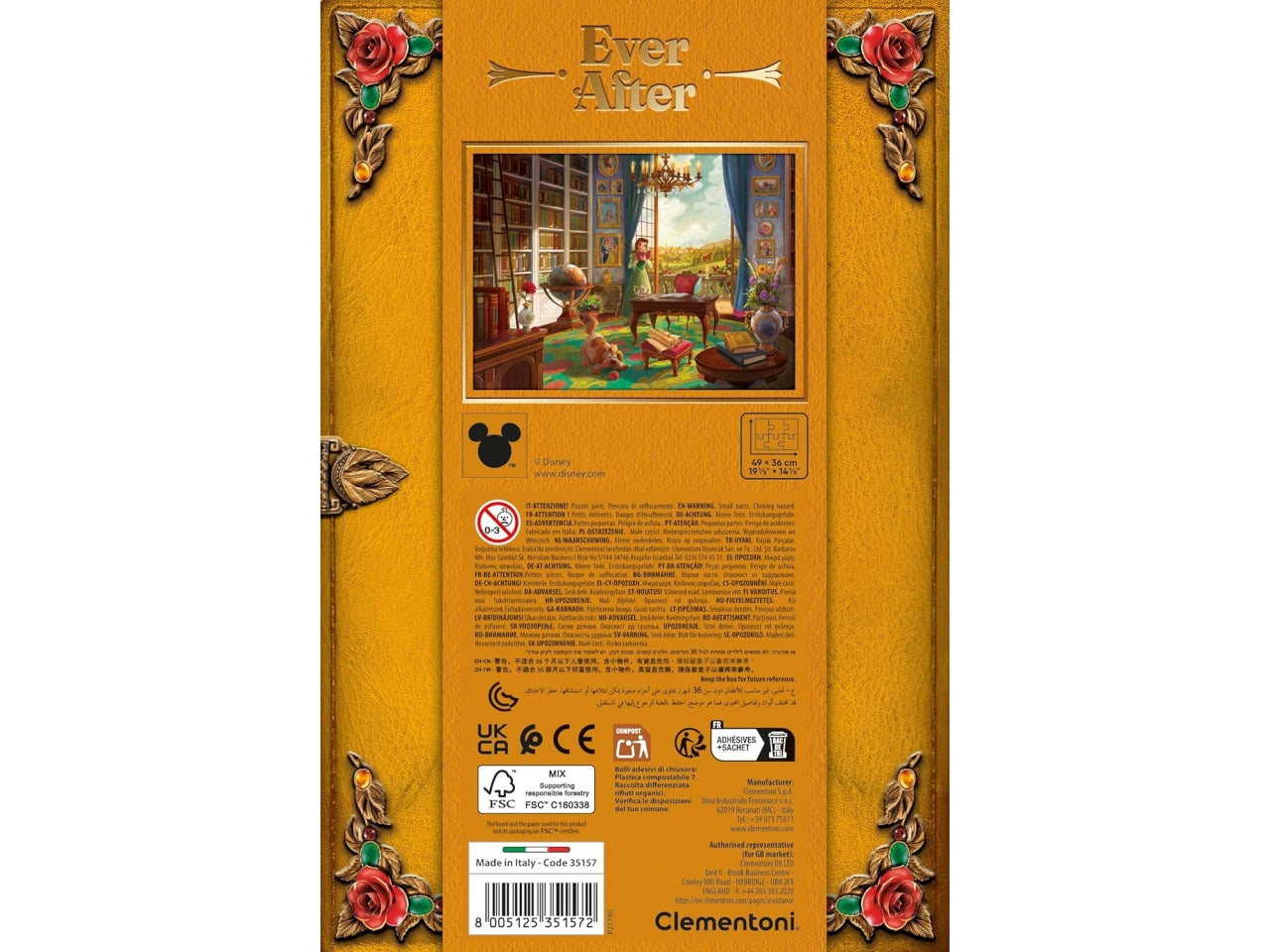 Puzzle 500 Princess Ever After - Belle