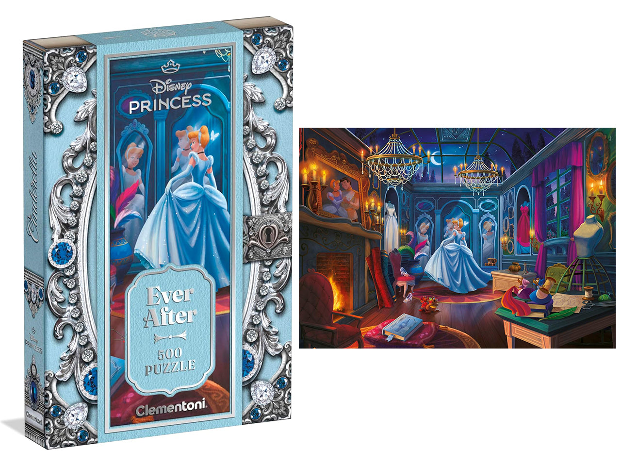 Puzzle 500 Princess Ever After - Cinderella