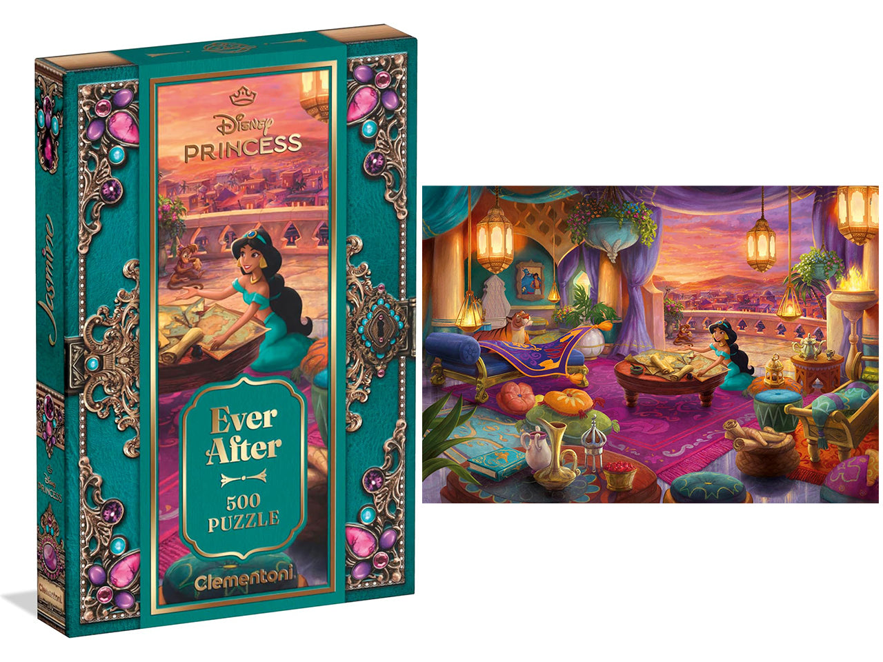 Puzzle 500 Princess Ever After - Jasmine