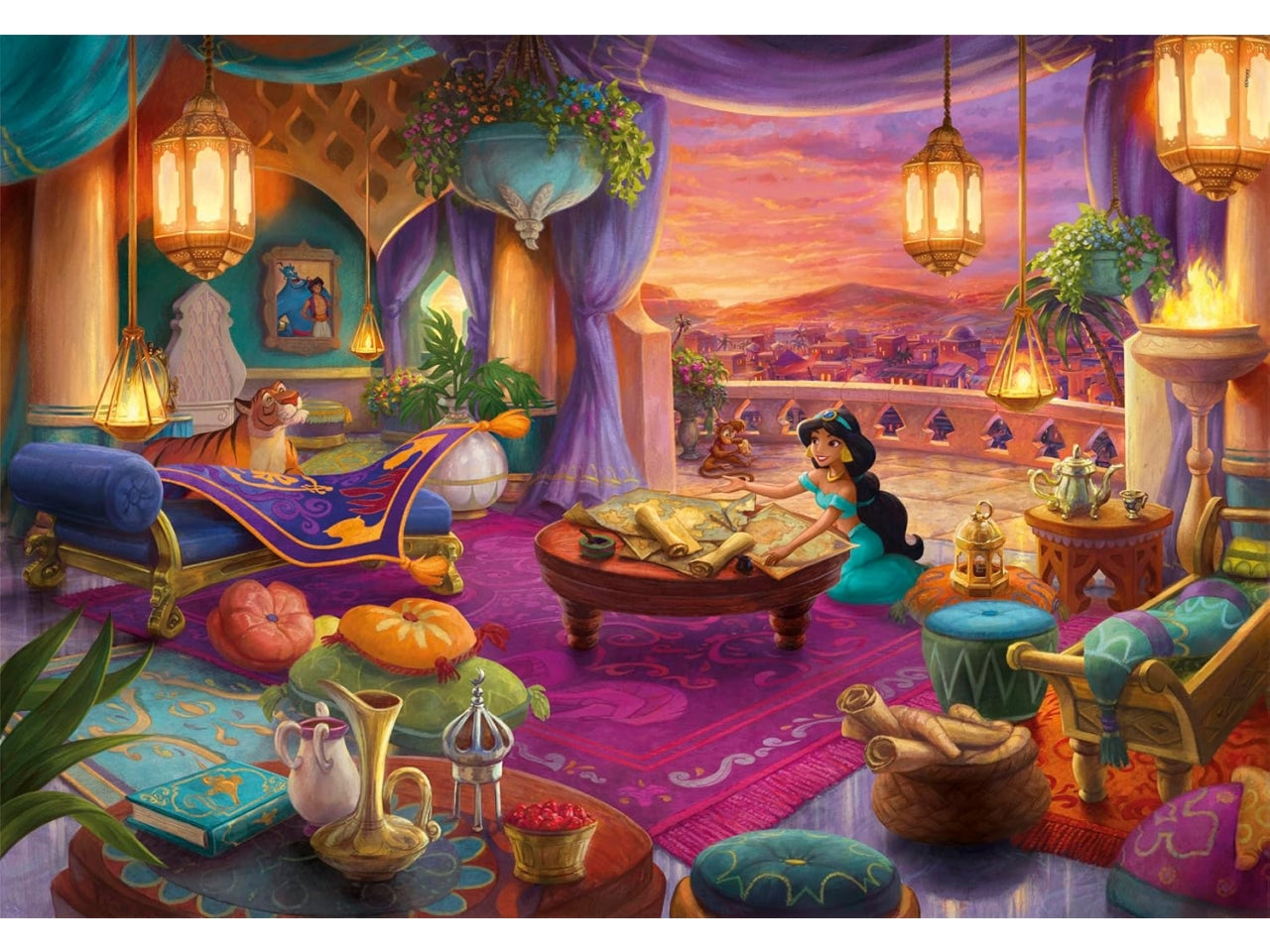 Puzzle 500 Princess Ever After - Jasmine