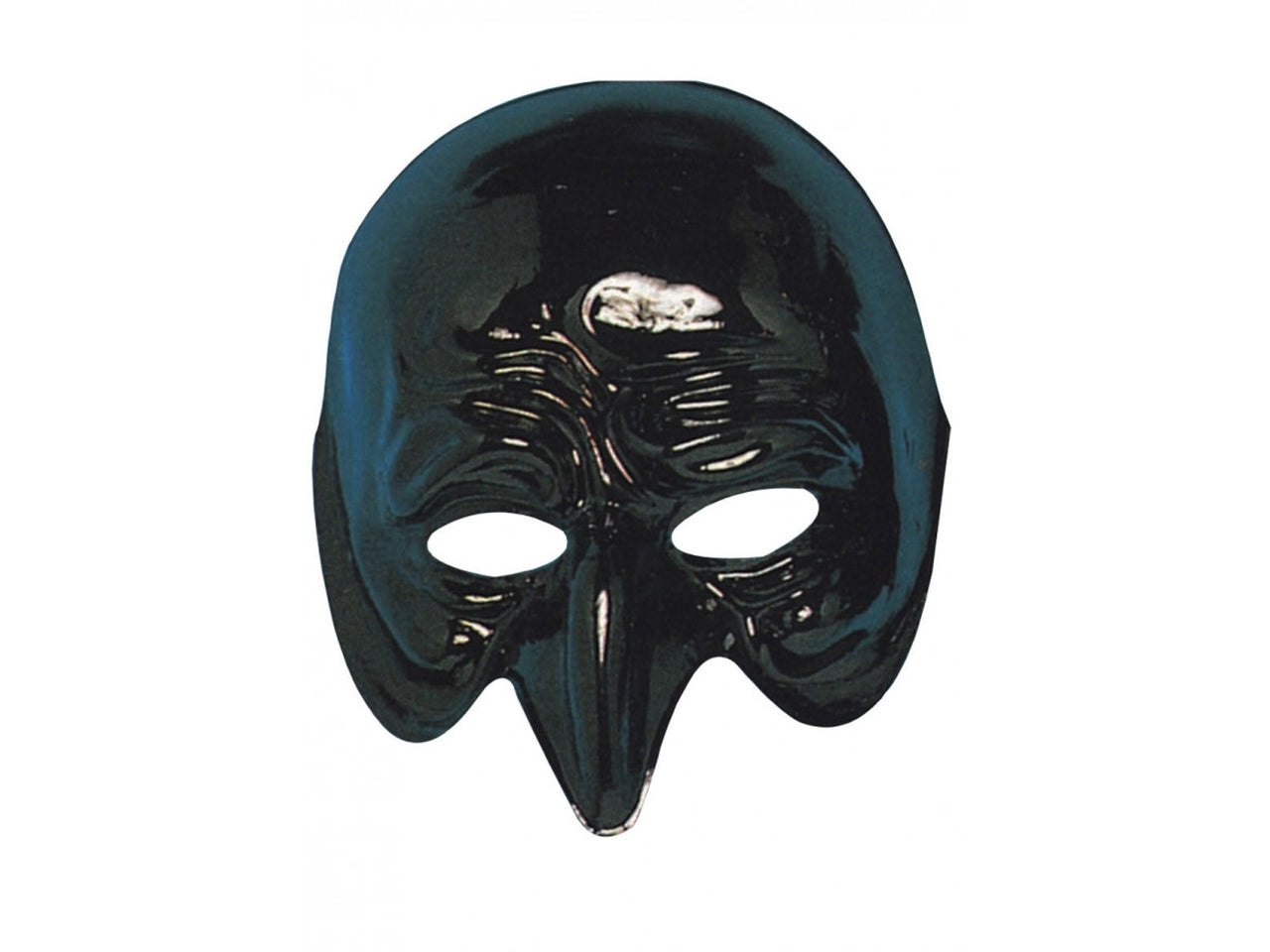 Maschera pantalone classico nero in plastica