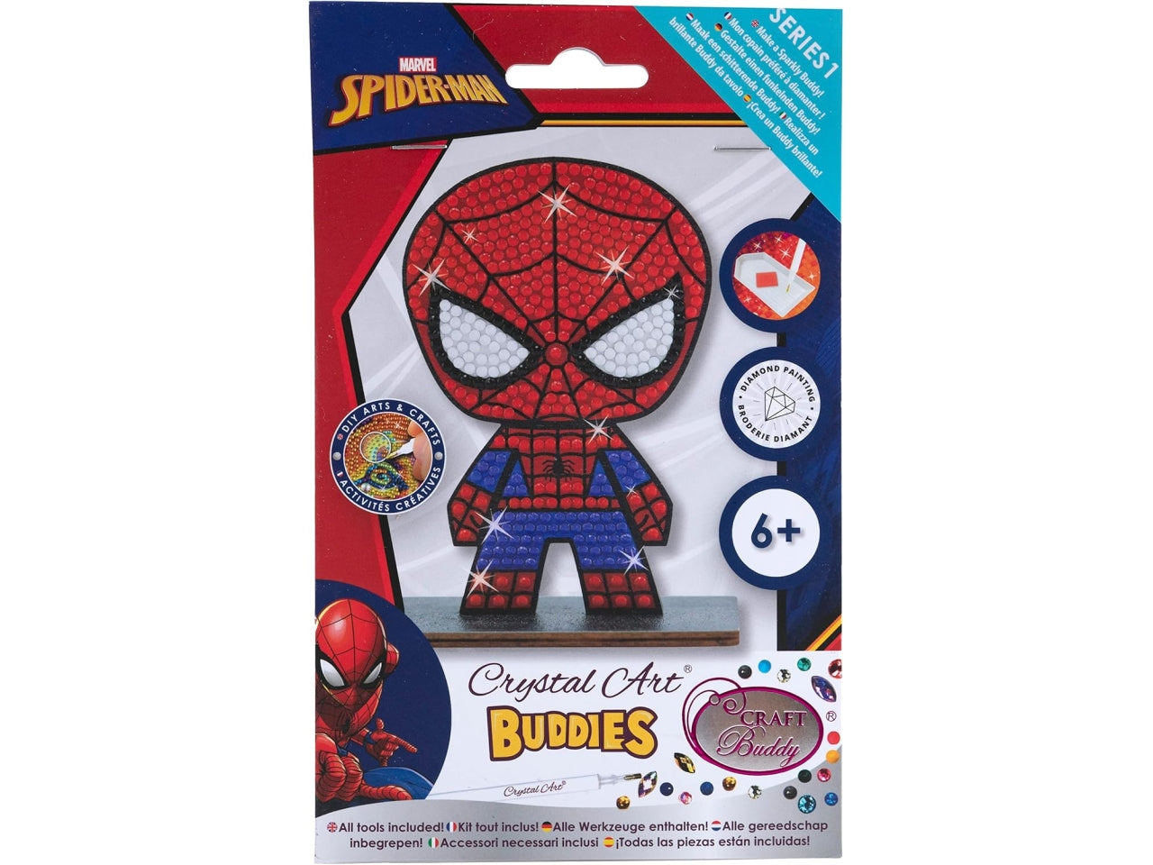 Spiderman crystal art buddy
