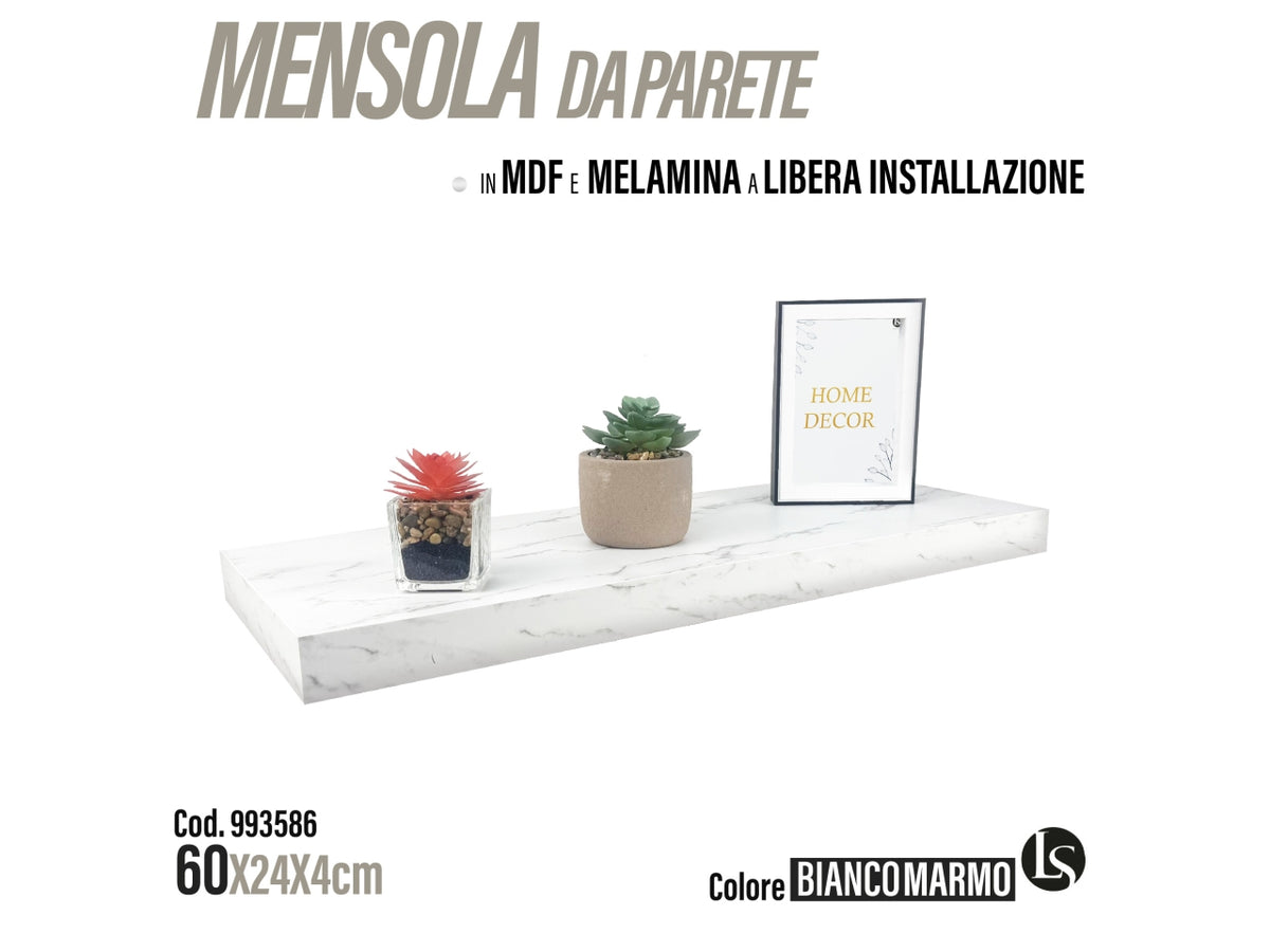 Rus mensola mdf 60x24x3,8cm