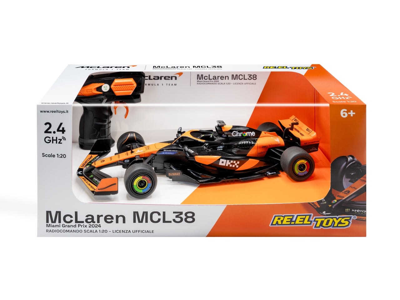 Auto radiocomando Mc Laren F1 scala 1:20  2.4 ghz