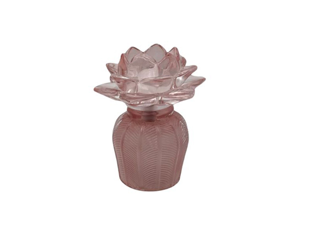 Lume led fiore di loto 11,9x10,40x15cm rosa