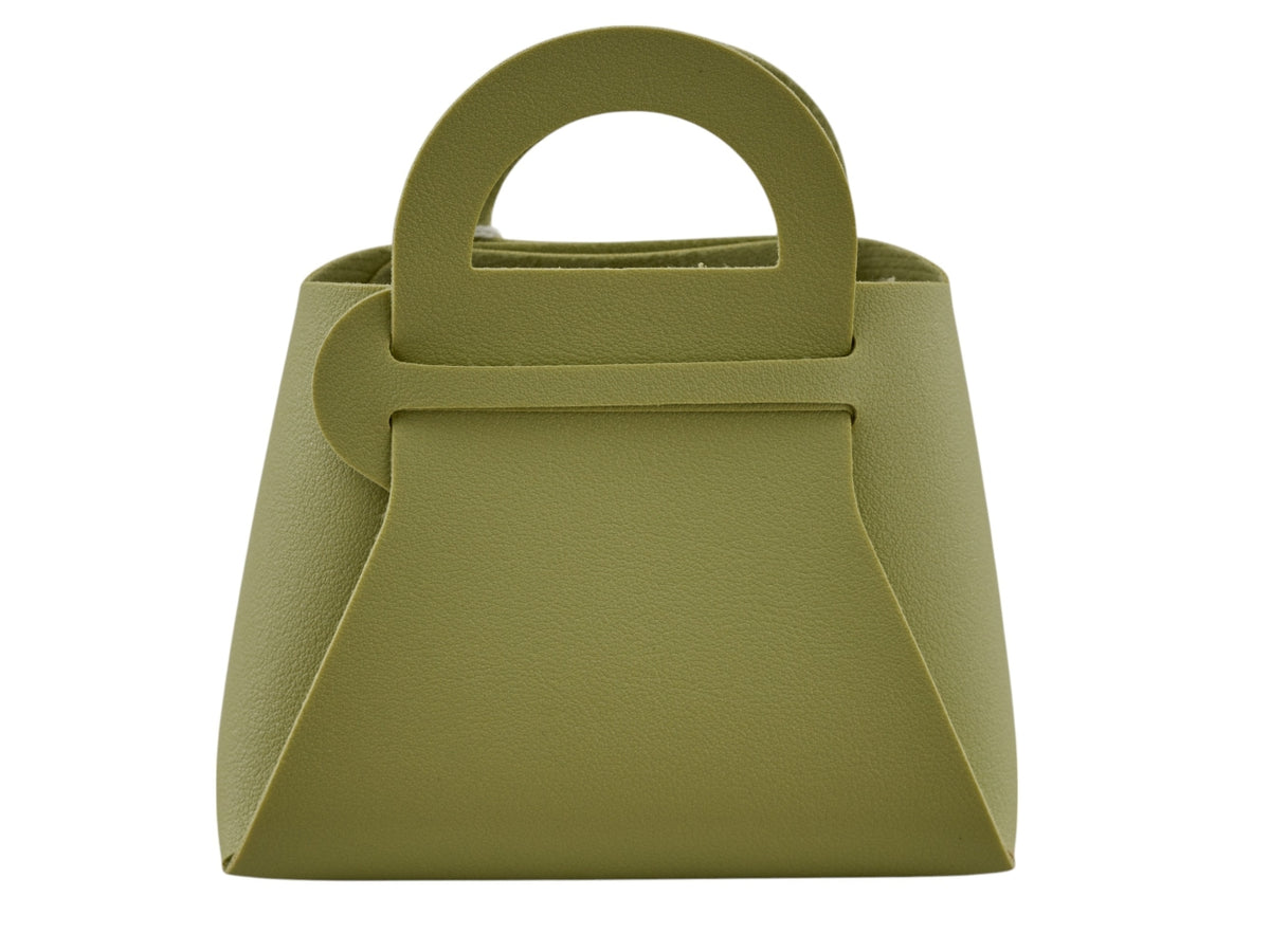 Borsetta grande 14x15cm verde