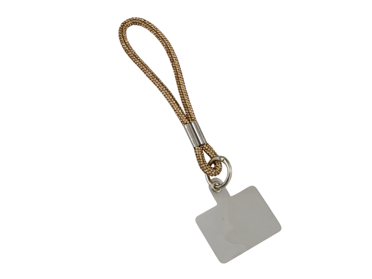 Laccio strass small per cellulare 17cm oro