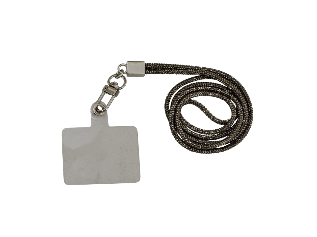 Laccio strass big per cellulare 45cm nero