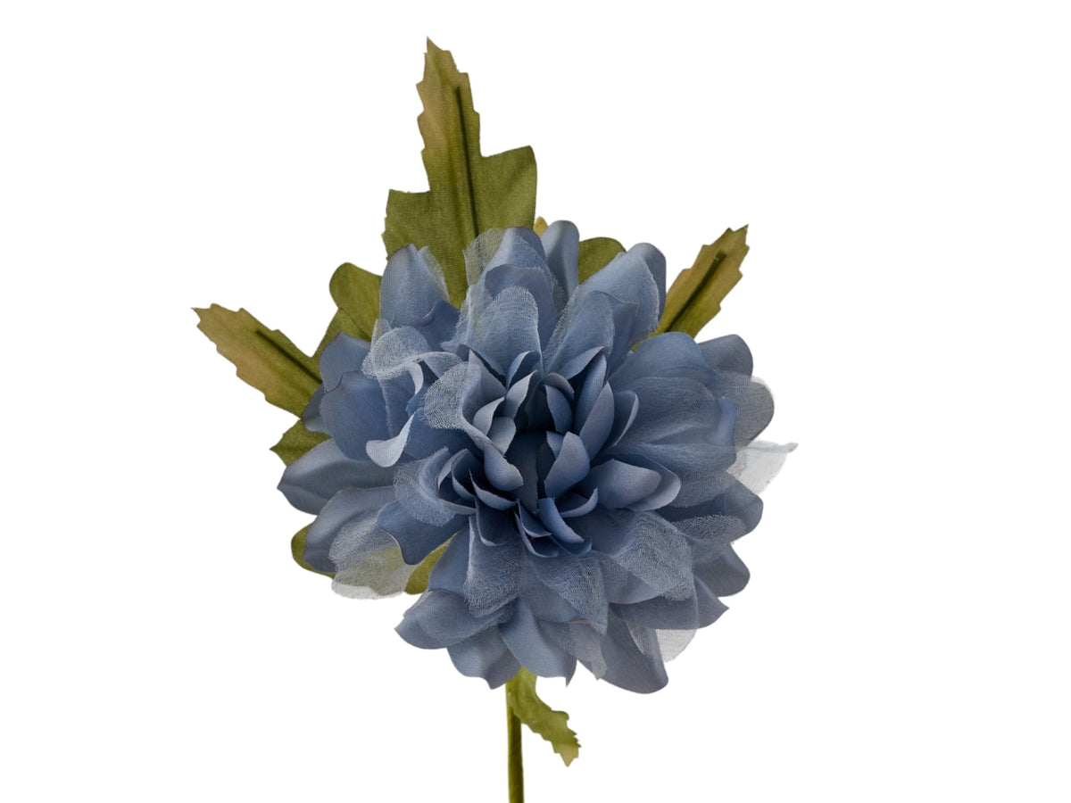 Dalia con foglie carta da zucchero
