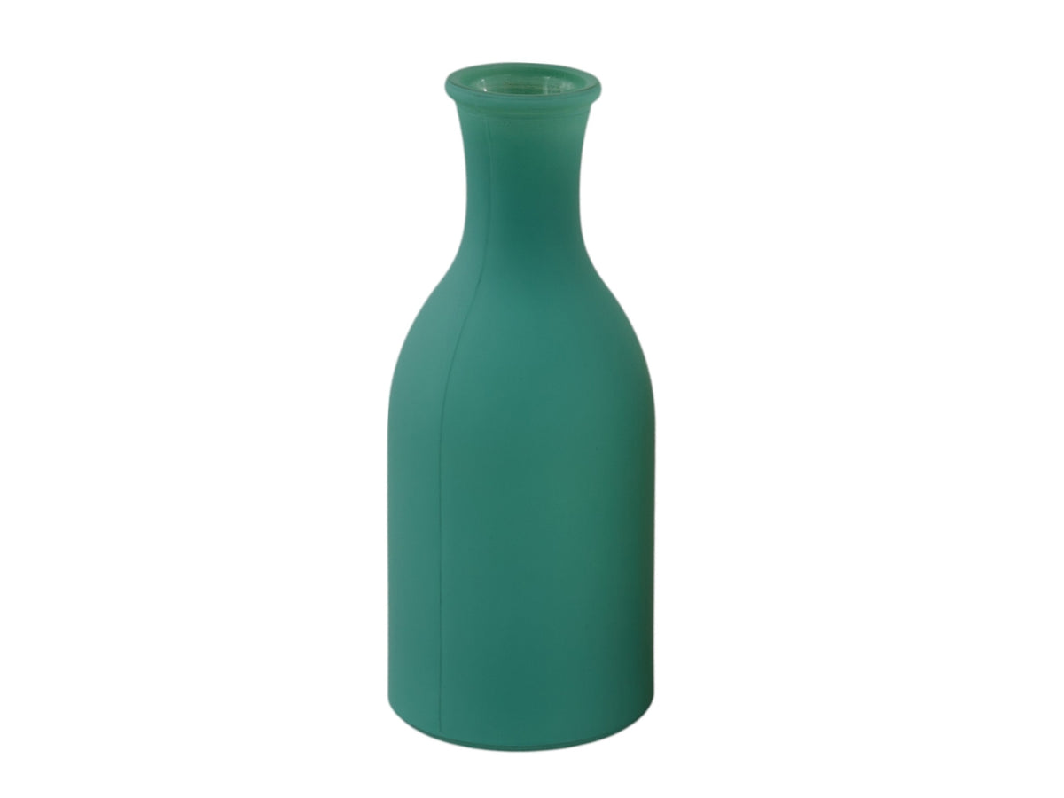 Matt vaso alto 9xh.21,6cm ottanio